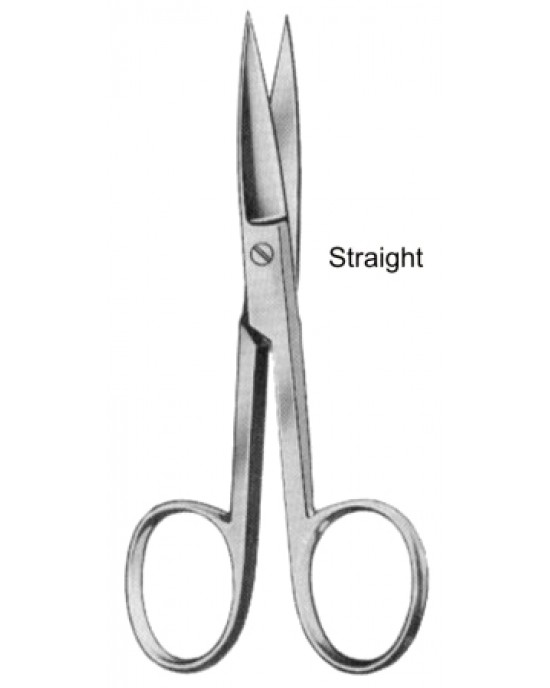 Nail Scissors Straight 10.5cm/4 1/4