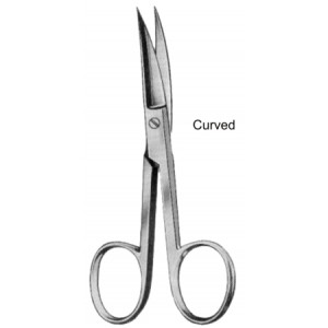 Nail Scissors Curved 10.5cm/4 1/4