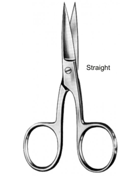 Nail Scissors Straight 10.5cm/4 1/4
