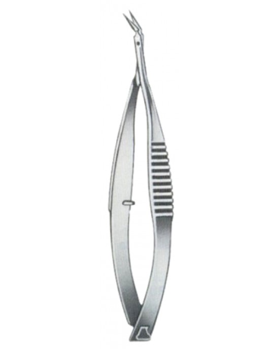 Vannas Iridectomy Scissors Angular 8cm/3 1/4