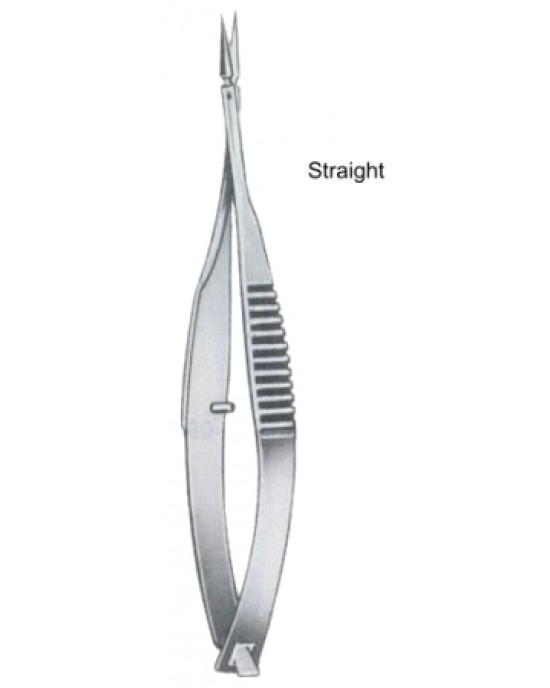 Vannas Mod, Tubingen Iridectomy Scissors Straight 8.5cm/3 1/4