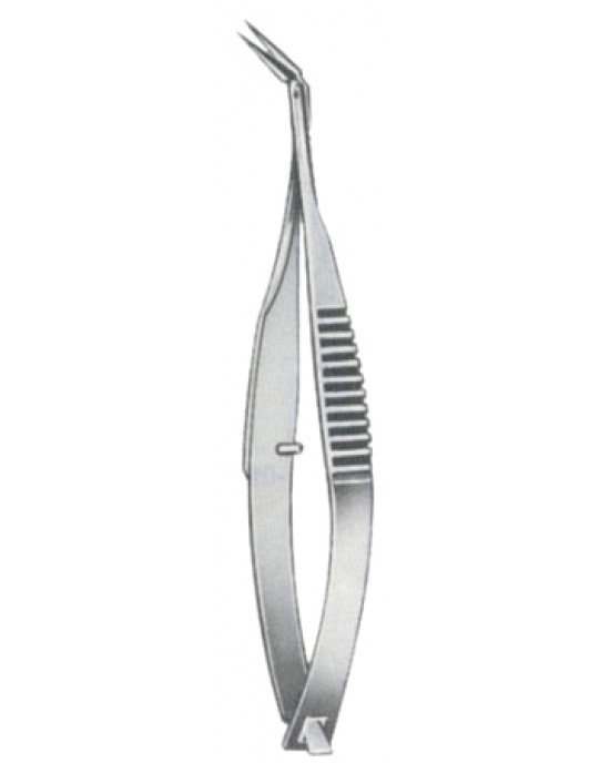Vannas Mod, Tubingen Iridectomy Scissors Angular 8.5cm/3 1/2