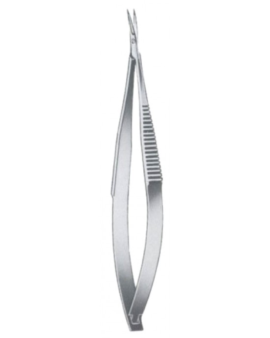 Iridectomy Scissors Curved 10cm/4