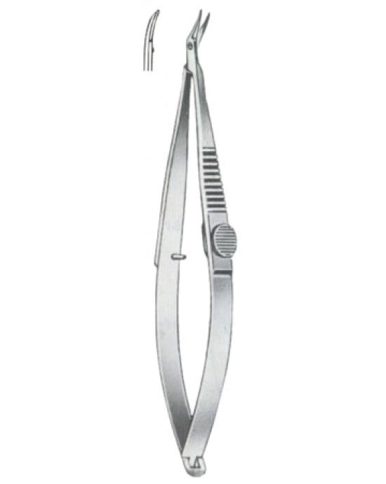 Troutman-Barraquer Iridectomy Scissors Right 10cm/4
