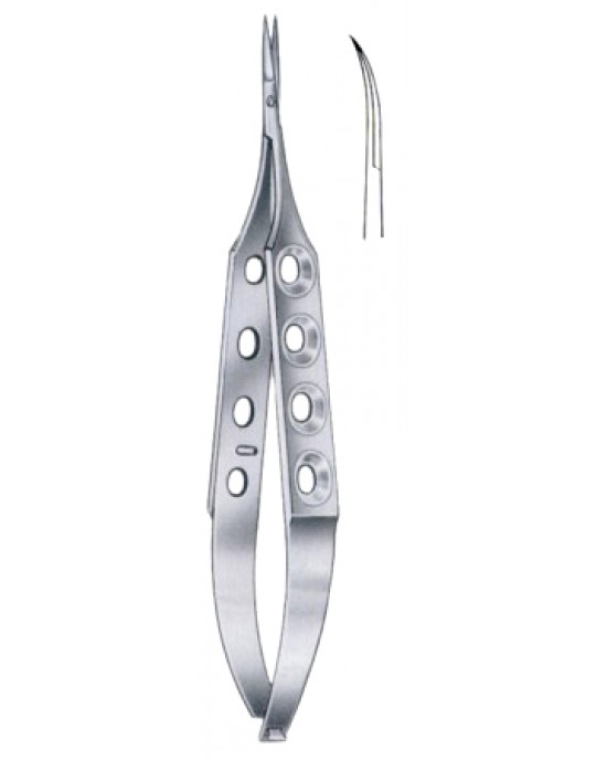 Micro Scissors Curved 12cm/4 3/4