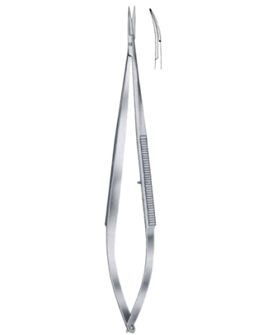 Jacobson Micro Scissors Curved 18cm/7