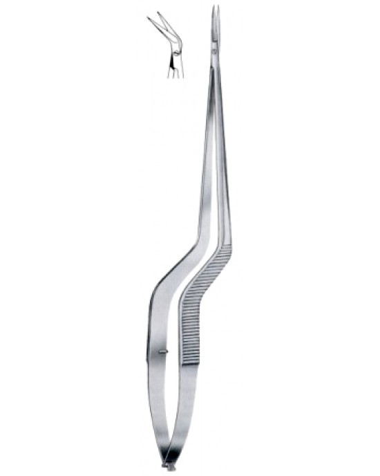Micro Scissors Angled 18cm/7