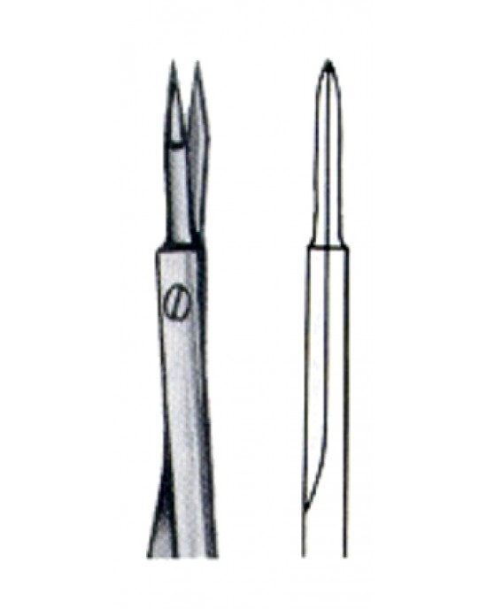 Micro Scissors Straight 19cm/7 1/2