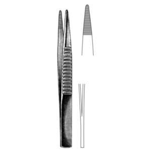 Treves Dressing Fcps (English patt.) B/E 25cm