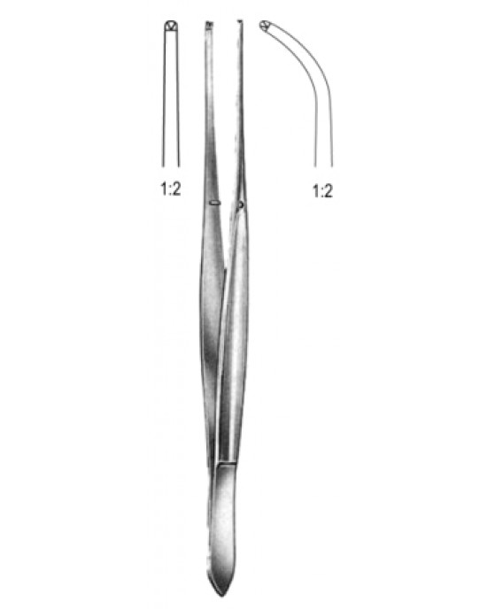 Cushing Dressing Fcps cvd serr 17.5cm