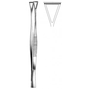 Collin Duval Tissue Fcps 18mm jaws 20cm