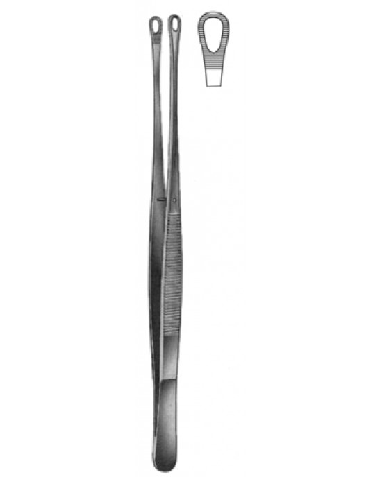 Singley Tuttle Lung Grasping Fcps 23cm