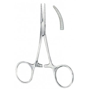 Hartmann Hemostatic Forceps BJ Straight 1:2 10cm/4