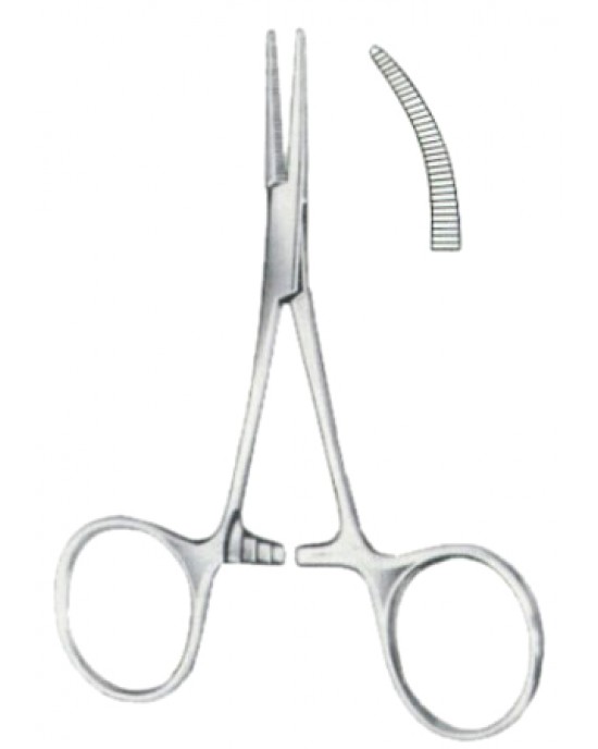 Hartmann Hemostatic Forceps BJ Straight 1:2 10cm/4