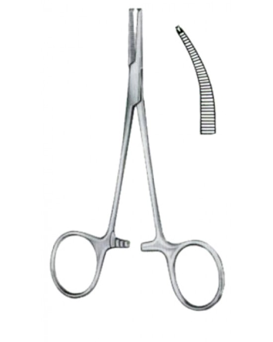 Halstead-Mosquito Hemostatic Forceps BJ Curved 1:2 14cm/5 1/2