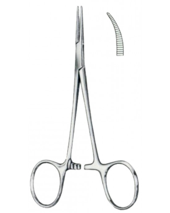 Micro-Mosquito Hemostatic Forceps BJ Curved 12cm/4 3/4