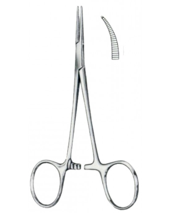 Micro-Mosquito Hemostatic Forceps BJ Curved 1:2 10cm/4