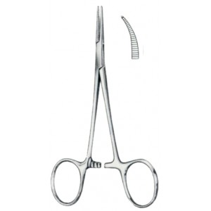 Micro-Mosquito Hemostatic Forceps BJ Curved 1:2 12cm/4 3/4
