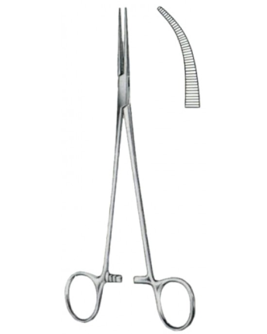 Halstead-Mosquito Hemostatic Forceps BJ Curved 21cm/8 1/4