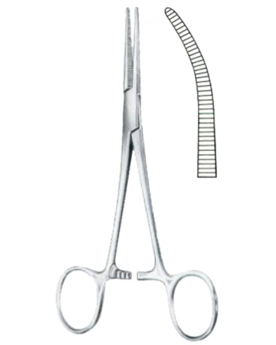 Crile-Rankin Hemostatic Forceps BJ Curved 16cm/6 1/4