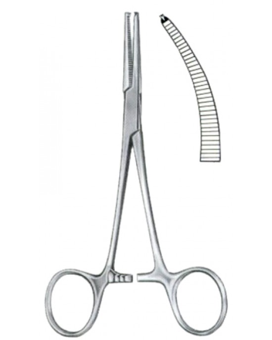 Crile Hemostatic Forceps BJ Curved 1:2  14cm/5 1/2