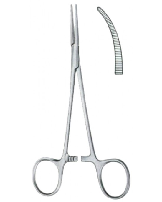 Leriche Hemostatic Forceps BJ Curved 15cm/6