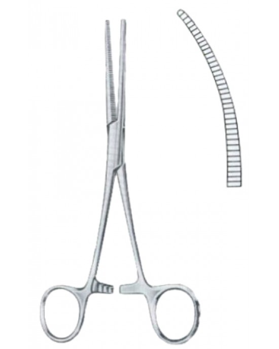 Rochester-Pean Hemostatic Forceps BJ Curved 14cm/5 1/2