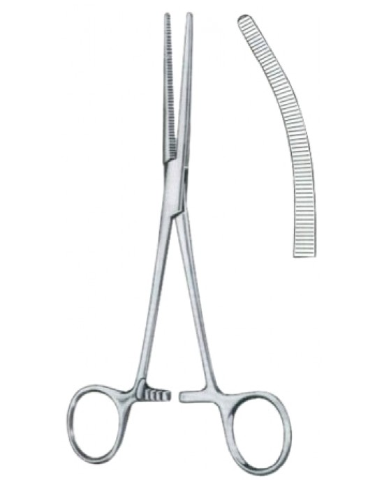 Rochester-Pean Hemostatic Forceps BJ Curved 24cm/9 1/2