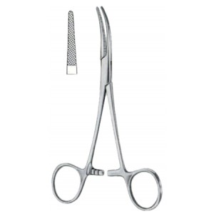 Mosquito-Dandy Henmostatic Forceps BJ Lateral Curved 12cm/4 3/4