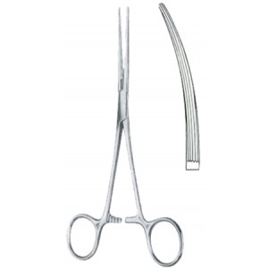 Bainbridge Hemostatic Forceps BJ Curved 15cm/6