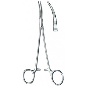 Fuchsig Hemostatic Forceps BJ Curved 19cm/7 1/2