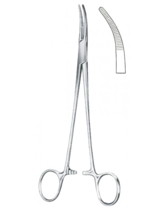 Adson Hemostatic Forceps BJ Curved 18.5cm/7 1/4