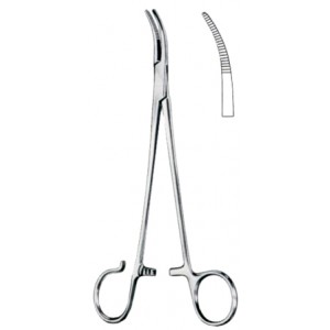 Schnidt Hemostatic Forceps BJ Sightly Curved 19cm/7 1/2