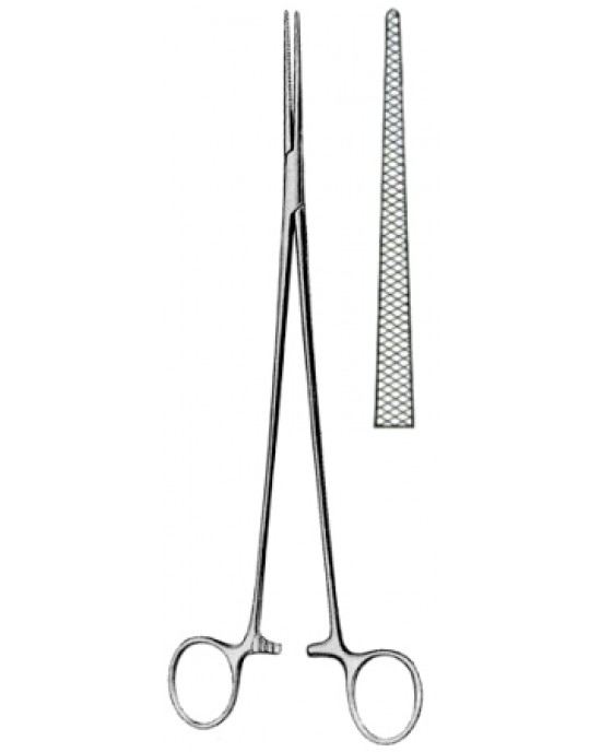Bengolea Hemostatic Forceps BJ Straight 24cm/9 1/2