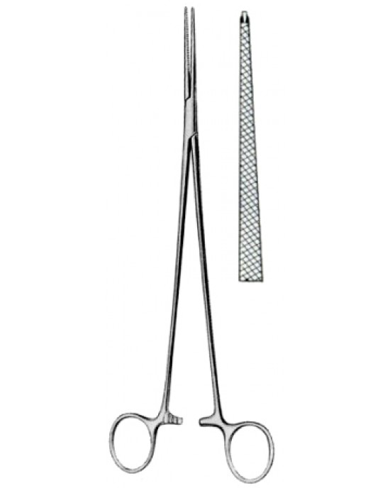 Bengolea Hemostatic Forceps BJ 1:2 Curved 24cm/9 1/2