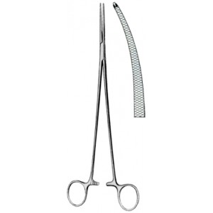 Bengolea Hemostatic Forceps BJ 1:2 Curved 24cm/9 1/2