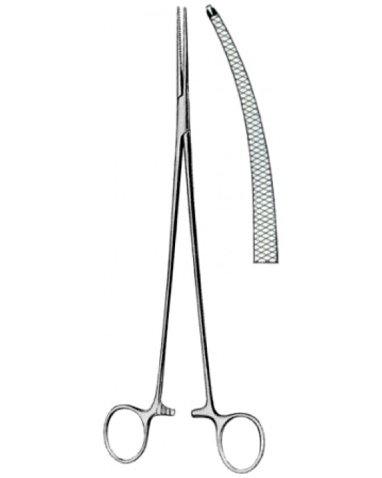 Bengolea Hemostatic Forceps BJ 1:2 Cuvred 26cm/10 1/4