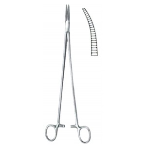 Bridge Hemostatic Forceps BJ Curved 27cm/10 1/2