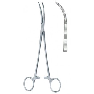 Kelly Hemostatic Forceps BJ Curved 24cm/9 1/2