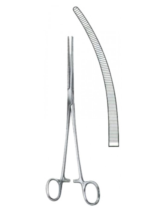 Sarot Hemostatic Forceps BJ Curved 24cm/9 1/2