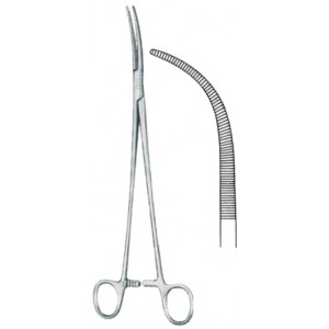 Zenker Ligature Forceps BJ Full Curved 29.5cm/11 1/2