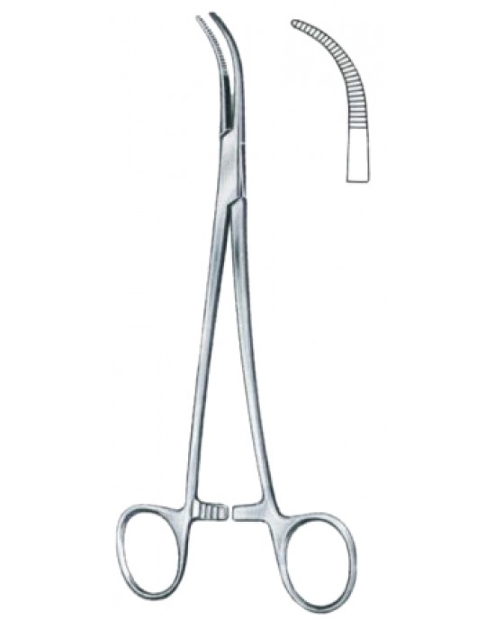 Overholt-Slim Ligature Forceps BJ 18.5cm/7 1/4