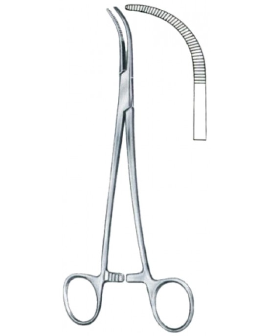 Overholt-Slim Ligature Forceps BJ 21.5cm/8 1/4