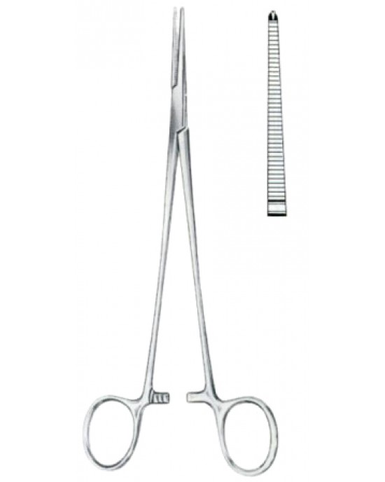 Heiss Ligature Forceps BJ Straight 1:2 20cm/8