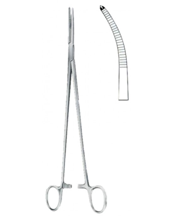 Toennis Dissecting Forceps BJ Curved 26cm/10 1/4