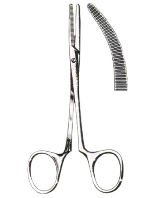 Spencer-Wells Atrery Forceps SJ Curved 13cm/5