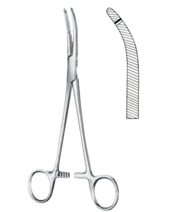 Heaney Hysterectomy Forceps BJ 23.5cm/9