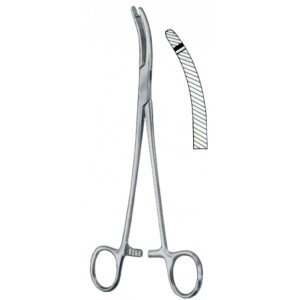 Heaney-Slim Hysterectomy Forceps BJ 21cm/8 1/4