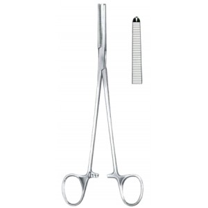 Phaneuf Hysterectomy Forceps BJ Straight 21cm/8 1/2