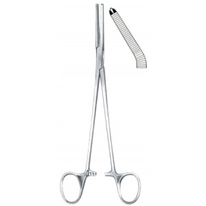 Phaneuf Hysterectomy Forceps BJ Angled 21cm/8 1/2